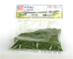 Peco PS-G403 Static Grass 3/16" Autumn Grass .7oz 