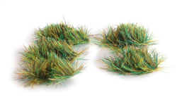 Peco PS-G50 3/16" Self Adhesive Grass Tufts Assorted Pkg 100