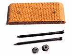 A Line 10003 HO Track Cleaning Pad Kit Fits 40' Box Cars