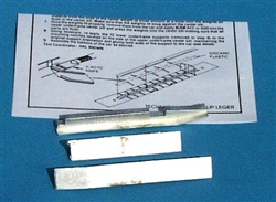 A Line 13201 HO Weight Set Flatcar Center Sill Kit