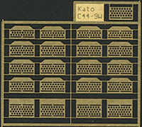 A Line 29260 HO Brass Diesel Steps For Kato Shells C44-9W