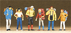 Preiser 10113 HO Recreation & Sports Hikers