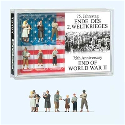 Preiser HO 13404 75th Anniversary End of World War II Pkg 6