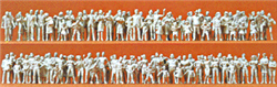 Preiser 16343 HO Unpainted Figure Set Passers-by/Spectators