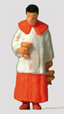 Preiser 28067 HO Individual Figures Religious People Altar Boy Carrying Holy Water