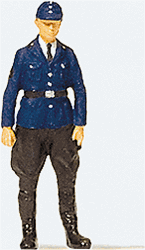 Preiser 28115 HO Railroad Personnel German Railway Policeman