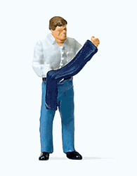 Preiser 28170 HO Man Buying Pants