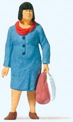 Preiser 28201 HO Going Shopping Individual Figure