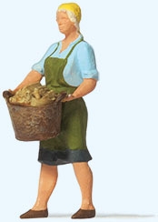 Preiser 28242 HO Farmer's Wife Individual Figure