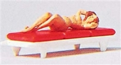 Preiser 29048 HO Individual Figure Recreation Sun Bathing Nude Figure