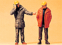 Preiser 45087 G People Working Modern Workmen Standing