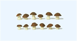 Preiser 45240 G Cep Mushrooms Brown Caps Pkg 12