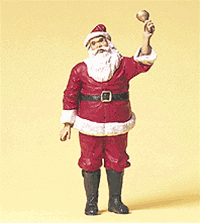 Preiser 45501 G Santa Claus/Bell Ringer