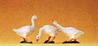 Preiser 47080 1/25 Wild Animal Figures 1/25 Geese