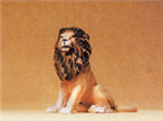 Preiser 47505 1/25 Wild Animal Figures 1/25 Scale Lion Sitting