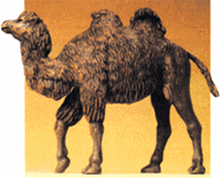 Preiser 47533 1/25 Wild Animal Figures 1/25 Scale Walking Camel 2 Humps
