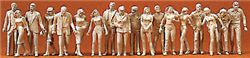 Preiser 65601 O Unpainted Figure Set Passers-By