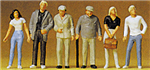 Preiser 72401 1/72 Figures Standing Pkg 6