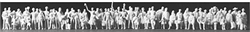 Preiser 75100 TT Unpainted Figure Set Pkg 72 1:120 TT Scale Railroad Workers Passers-By Passengers