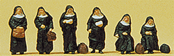 Preiser 79128 N People Working Nuns w/Luggage