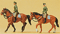 Preiser 79139 N People Working German Mounted Police