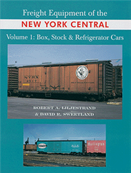 Railroad Press 24 Book Freight Equipment of the New York Central Volume 1: Box Stock & Reefers