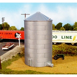 Rix 6280305 HO Kit 40' Corrugated Grain Bin