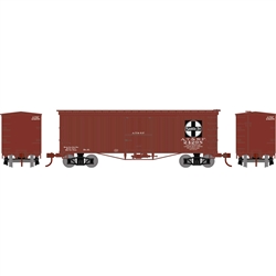 Roundhouse 1155 HO 36' Old Time Wood Box Santa Fe #24525