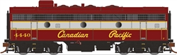 Rapido 223004 HO GMD F9B Standard DC Canadian Pacific 1907 maroon Gray Block Lettering