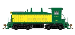 Rapido 27007 HO EMD-GMD SW1200 Standard DC Chicago & North Western 313 Green