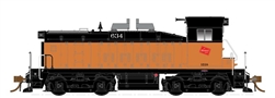 Rapido 27034 HO EMD-GMD SW1200 Standard DC Milwaukee Road 634 Black Cab Logo