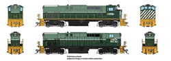 Rapido 33524 HO Montreal Locomotive Works M420 & M420B Set DCC & Sound British Columbia Railway #641, 681 As-Delivered, Dogwood Logo