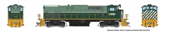 Rapido 33027 HO Montreal Locomotive Works M420 Standard DC British Columbia Railway #646 As-Delivered, Dogwood Logo