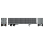 Rapido 403123 HO 45' Trailer Silver Unlettered