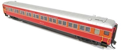 Rapido 509120 N Osgood Bradley Lightweight 10-Window Coach w/ Skirts Cotton Belt SSW 201 Daylight Hatch Roof