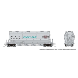 Rapido 533003A N Flexi Flo Hopper Late New York Central NYC As Delivered Single