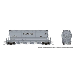 Rapido 533006 N Flexi Flo Hopper Late Conrail CR FF Repaint 6 Pack