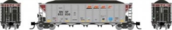 Rapido 538005 N AutoFlood III Rapid Discharge Coal Hopper BNSF Railway #699623 Double Rotary Coupler Scheme