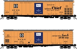 Rapido 561009A N RR-61 Mechanical Reefer Santa Fe San Fransico Chief