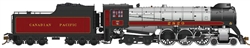 Rapido 600501 HO CP Class H1c 38083 Royal Hudson w/Coal Tender Sound & DCC Canadian Pacific #2820