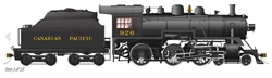Rapido 602502 HO Class D10g 4-6-0 LokSound and DCC Canadian Pacific 926