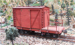 RSLaserKits 1402 O 24 Ft MOW/Log Caboose Kit