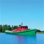 Sylvan Scale N2026 N Diesel Tug Boat Resin Kit Unpainted