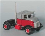 Sylvan Scale V055 HO 1954-1959 GMC Cannonball Single-Axle Tractor Only with Sleeper Cab Resin Kit Undecorated