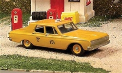 Sylvan Scale V264 HO 1964 Plymouth Savoy Taxi Resin Kit Undecorated