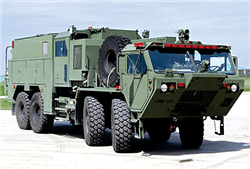 Trident 87150 HO United States Army Heavy Expanded-Mobility Tactical Trucks Kit M1142 Tactical Fire Fighting Truck