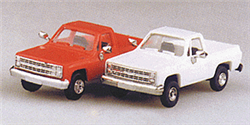 Trident 90002 HO Trucks Chevrolet 4-Wheel Drive Pick-Up White