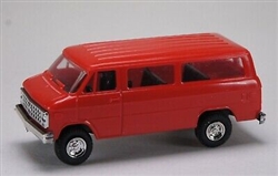 Trident 900412 HO Chevrolet Vans Sportvan Red