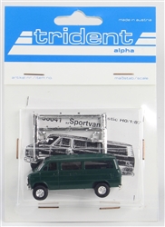 Trident 900414 HO Chevrolet Vans Sportvan Green