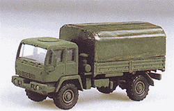 Trident 90086 HO Military US/NATO Light Medium Tactical Vehicles Plastic M1078 2.5-Ton Single-Axle